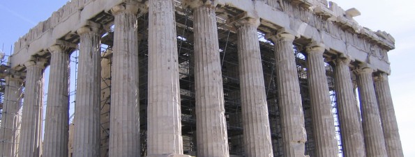Il Partenone dell'Acropoli di Atene
